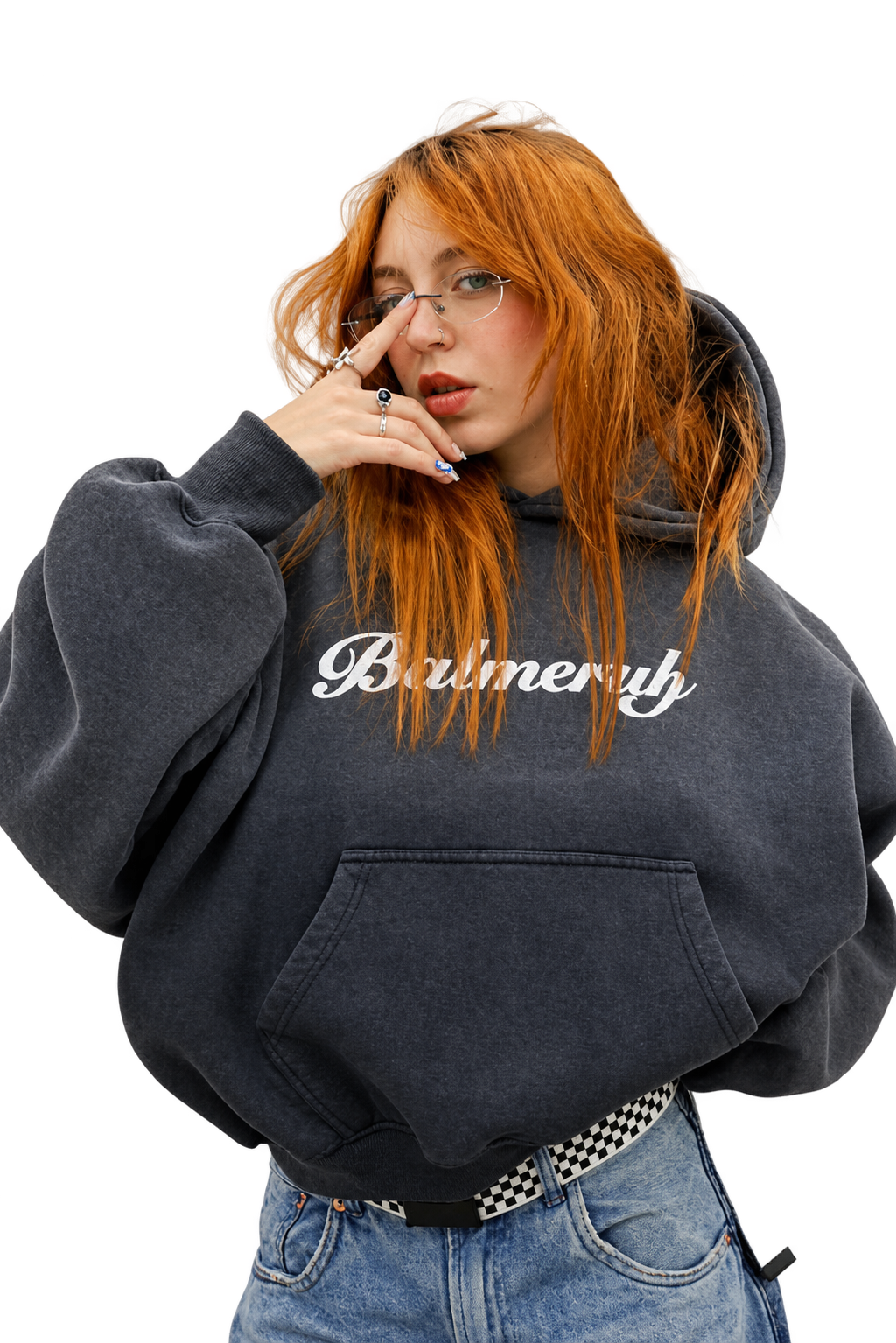 Balmeruh Stone Wash Hoodie