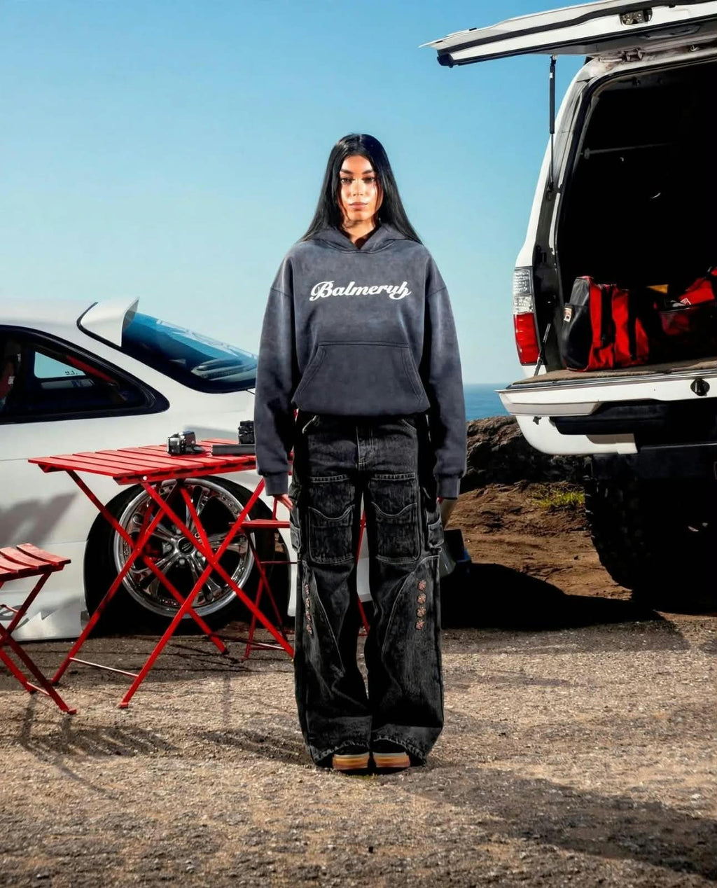 Balmeruh Stone Wash Hoodie